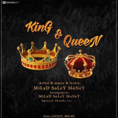 دانلود آهنگ میلاد سلیمانی به نام KinG & QueeN